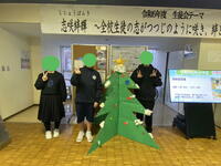１２月６日　生徒会クリスマスツリー②