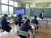 ４月３０日　３Ａ道徳①