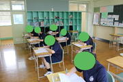 ８月２７日　前期期末テスト（３Ａ）